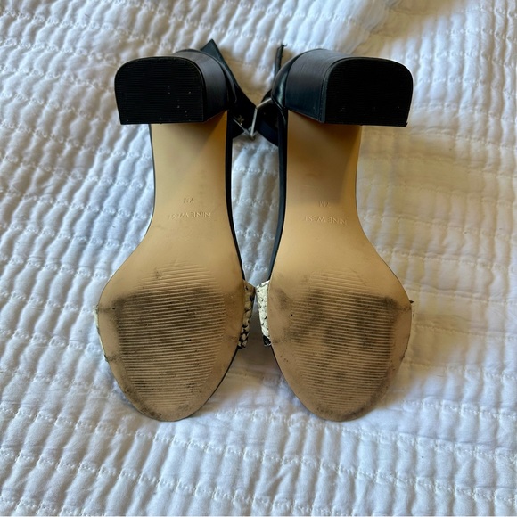 Nine West snake print heels - Picture 4 of 4